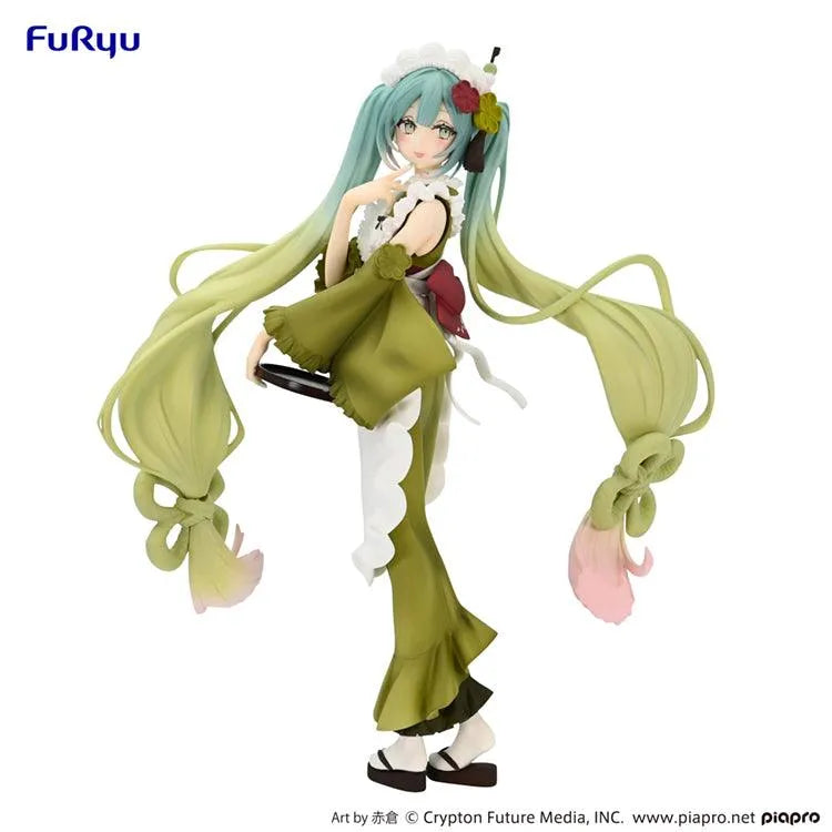 Hatsune Miku SweetSweets Figure - Matcha Green Tea Parfait - Doki Doki Land