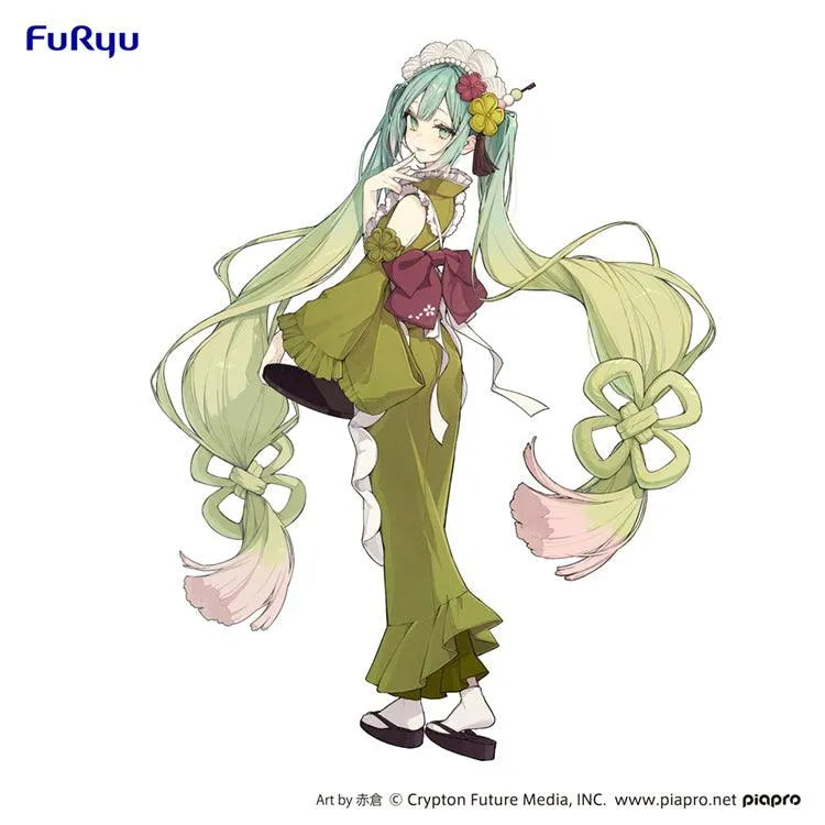 Hatsune Miku SweetSweets Figure - Matcha Green Tea Parfait - Doki Doki Land