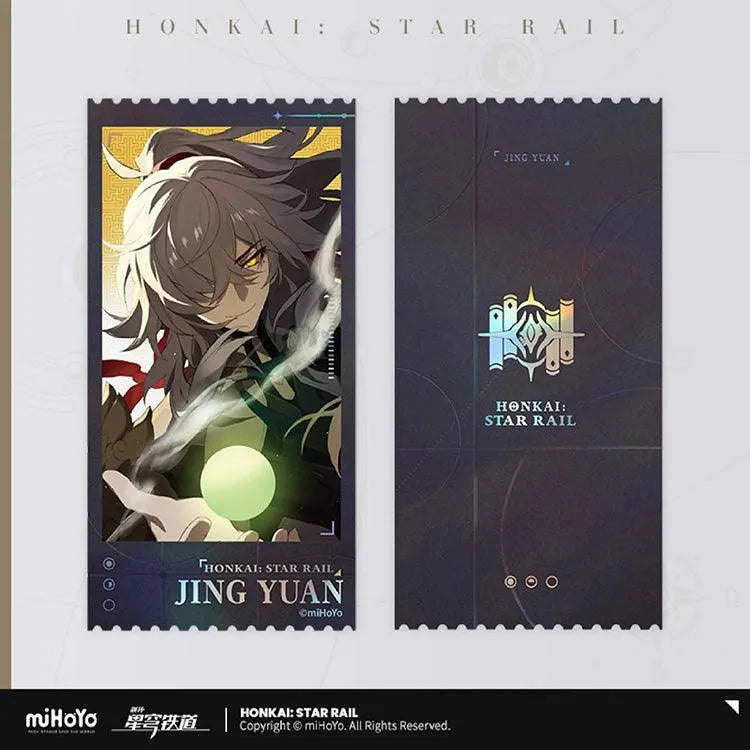 Honkai: Star Rail Anime Merch - Departure Countdown Series Commemorative Hologram Ticket Set - Doki Doki Land
