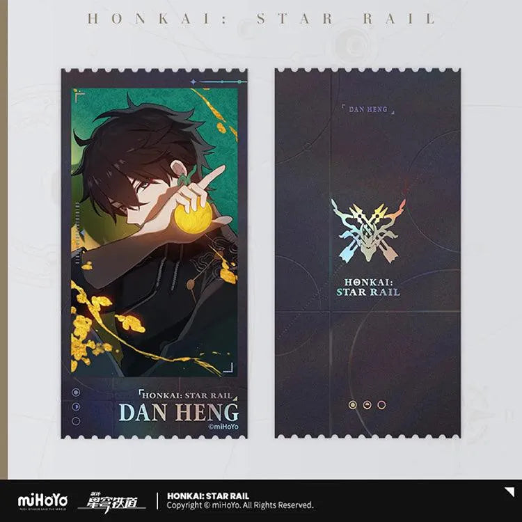 Honkai: Star Rail Anime Merch - Departure Countdown Series Commemorative Hologram Ticket Set - Doki Doki Land
