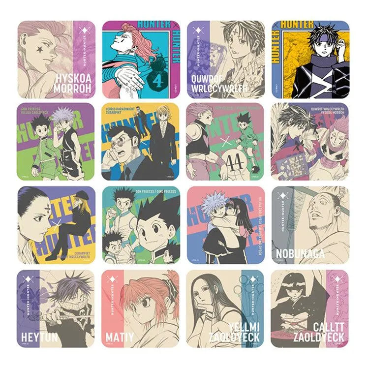 Hunter x Hunter Anime Merch - Art Coaster Collection Vol.2 (1 Random) - Doki Doki Land