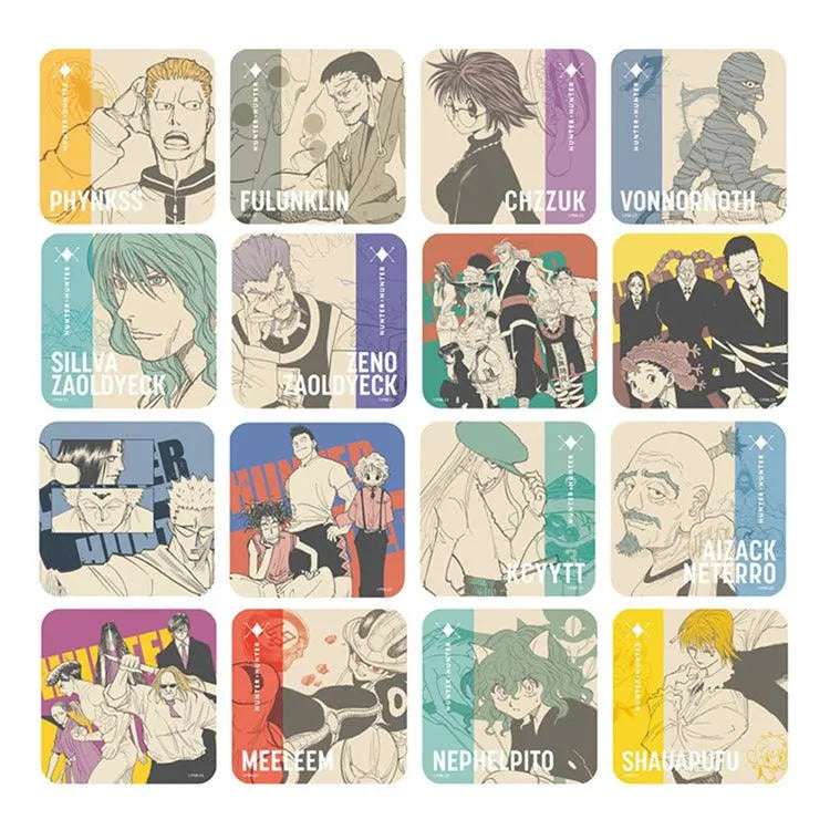 Hunter x Hunter Anime Merch - Art Coaster Collection Vol.2 (1 Random) - Doki Doki Land