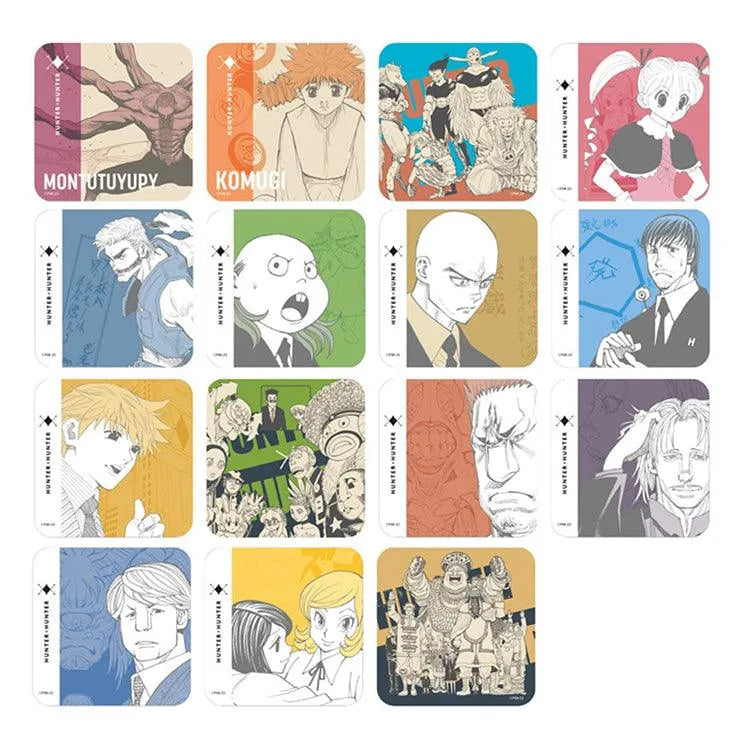 Hunter x Hunter Anime Merch - Art Coaster Collection Vol.2 (1 Random) - Doki Doki Land