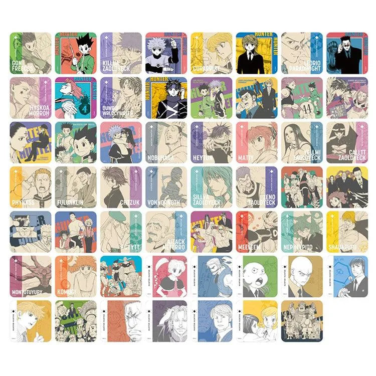 Hunter x Hunter Anime Merch - Art Coaster Collection Vol.2 (1 Random) - Doki Doki Land