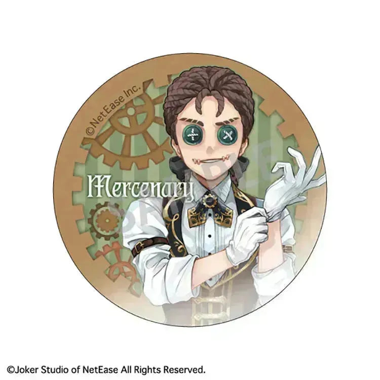 Identity V Anime Merch - Trading Metal Tin Badge / Maid & Butler x Steampunk (1 Random) - Doki Doki Land