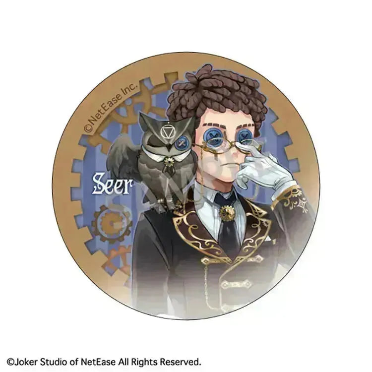 Identity V Anime Merch - Trading Metal Tin Badge / Maid & Butler x Steampunk (1 Random) - Doki Doki Land
