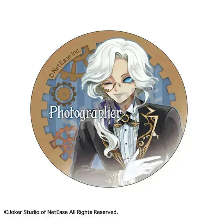 Identity V Anime Merch - Trading Metal Tin Badge / Maid & Butler x Steampunk (1 Random) - Doki Doki Land
