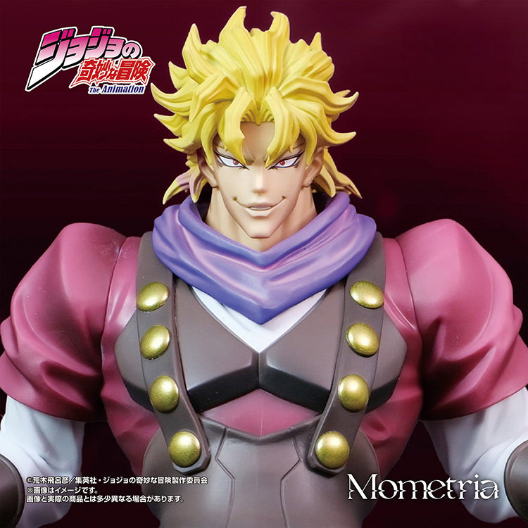 JoJo’s Bizarre Adventure Phantom Blood Mometria Dio Brando 22cm figure in dynamic pose with detailed sculpt and dramatic expression.