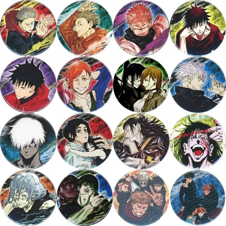 Jujutsu Kaisen Anime Merch - Can Badge Collection Vol.2 (1 Random Type) - Doki Doki Land