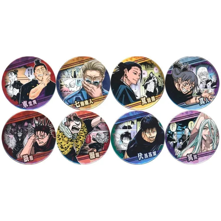 Jujutsu Kaisen Anime Merch - Can Badge "BATTLES" Collection - Shibuya Incident ver.-