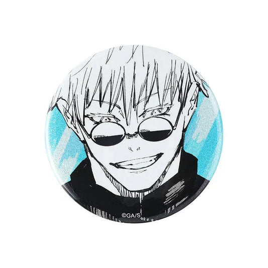 Jujutsu Kaisen Anime Merch - EMOTIONS Satoru Gojo Set of 4 can badges - Doki Doki Land