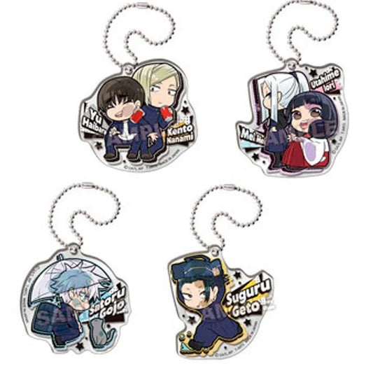Jujutsu Kaisen Anime Merch - Pita! Deforme Hidden Inventory / Premature Death Opening & Ending Acrylic Keychain (1 Random) - Doki Doki Land