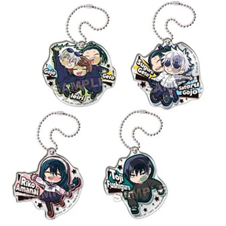 Jujutsu Kaisen Anime Merch - Pita! Deforme Hidden Inventory / Premature Death Opening & Ending Acrylic Keychain (1 Random) - Doki Doki Land