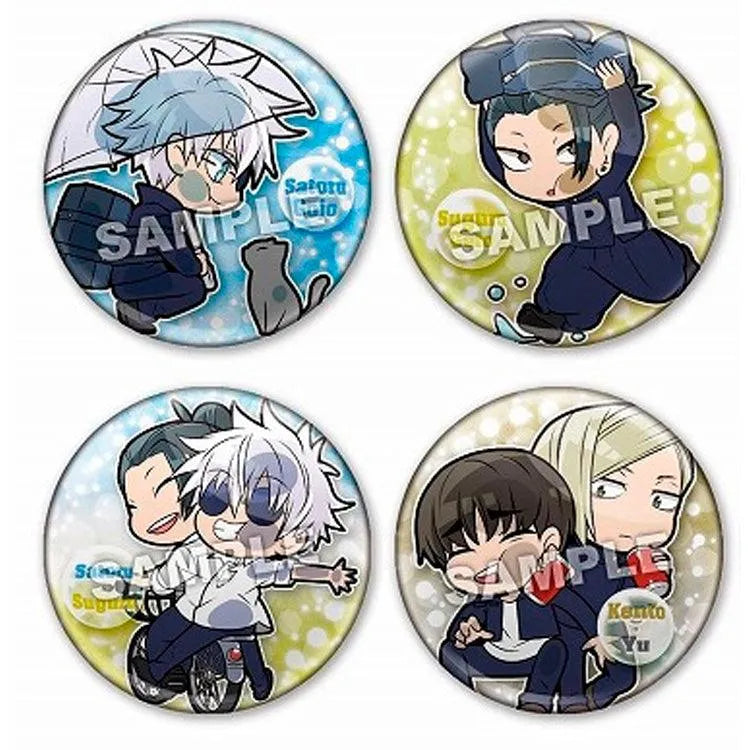 Jujutsu Kaisen Anime Merch - Pita! Deforme Hidden Inventory / Premature Death Opening & Ending Trading Can Badge (1 Random) - Doki Doki Land