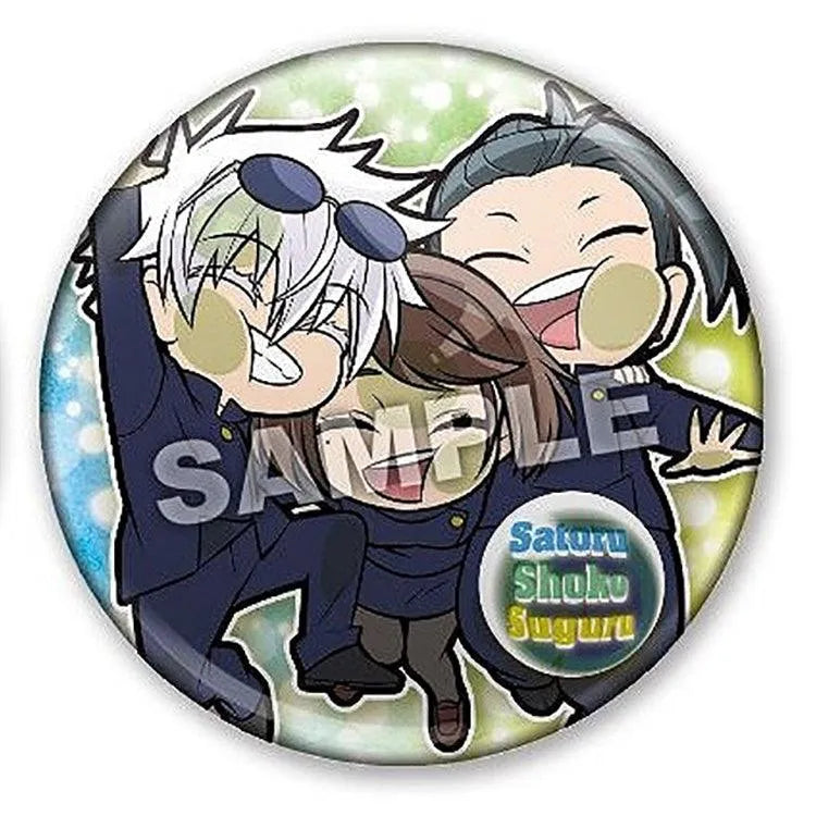 Jujutsu Kaisen Anime Merch - Pita! Deforme Hidden Inventory / Premature Death Opening & Ending Trading Can Badge (1 Random) - Doki Doki Land