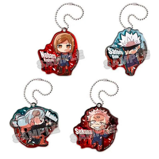 Jujutsu Kaisen Anime Merch - Pita! Deforme Jujutsu Kaisen 2nd / Opening Acrylic Keychain (1 Random) - Doki Doki Land