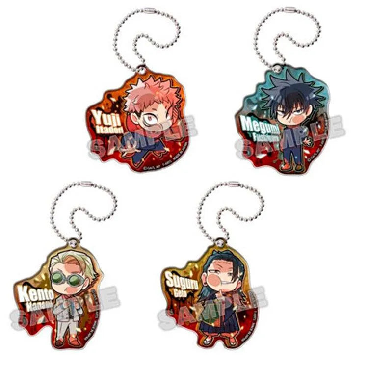 Jujutsu Kaisen Anime Merch - Pita! Deforme Jujutsu Kaisen 2nd / Opening Acrylic Keychain (1 Random) - Doki Doki Land