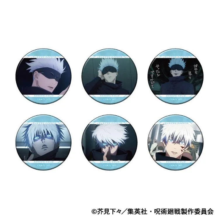 Jujutsu Kaisen Anime Merch - Satoru Gojo Season 2 Character Can Badge (1 Random) - Doki Doki Land