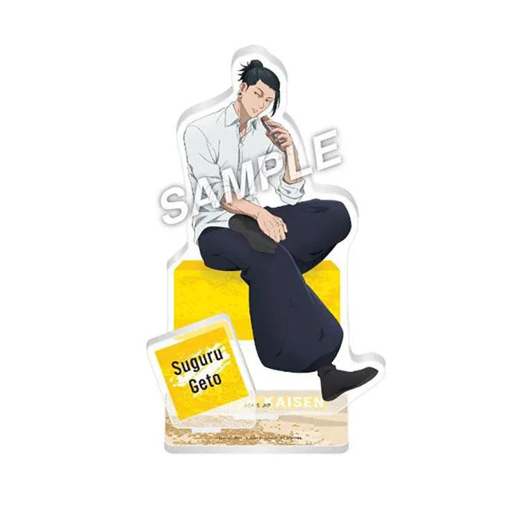 Jujutsu Kaisen Anime Merch - Suguru Geto Break Time Full Body Acrylic Stand Plate - Doki Doki Land
