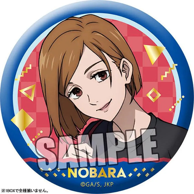 Jujutsu Kaisen Anime Merch - Trading Matte Tin Badge Holiday Ver. - Doki Doki Land