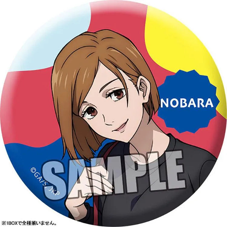 Jujutsu Kaisen Anime Merch - Trading Matte Tin Badge Holiday Ver. - Doki Doki Land