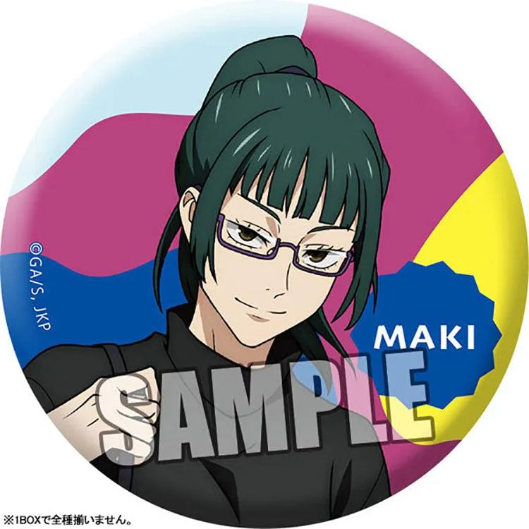 Jujutsu Kaisen Anime Merch - Trading Matte Tin Badge Holiday Ver. - Doki Doki Land