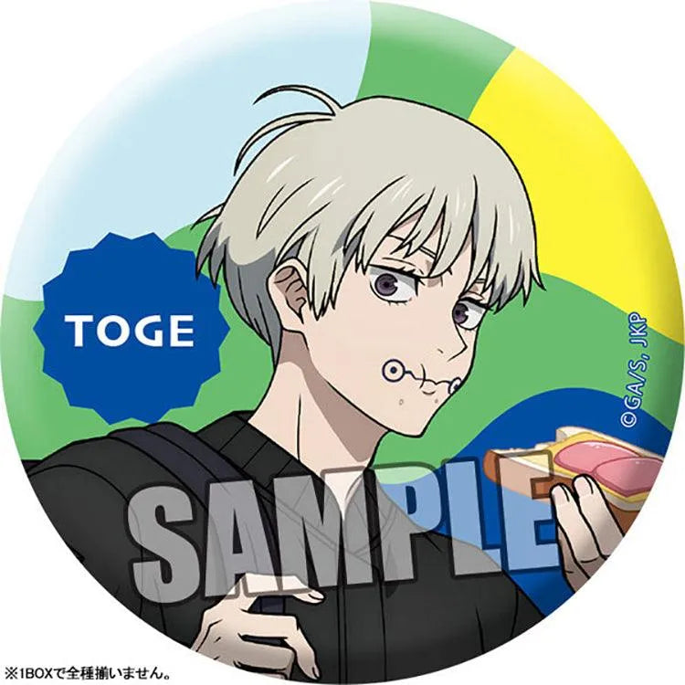 Jujutsu Kaisen Anime Merch - Trading Matte Tin Badge Holiday Ver. - Doki Doki Land