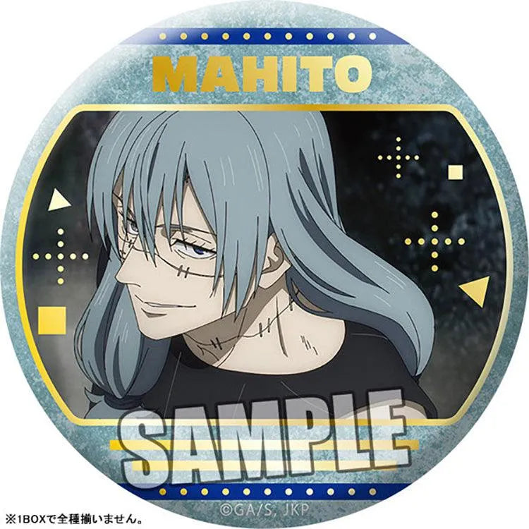 Jujutsu Kaisen Anime Merch - Trading Matte Tin Badge Part.2 - Doki Doki Land