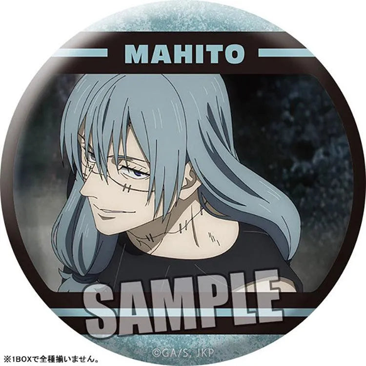Jujutsu Kaisen Anime Merch - Trading Matte Tin Badge Part.2 - Doki Doki Land