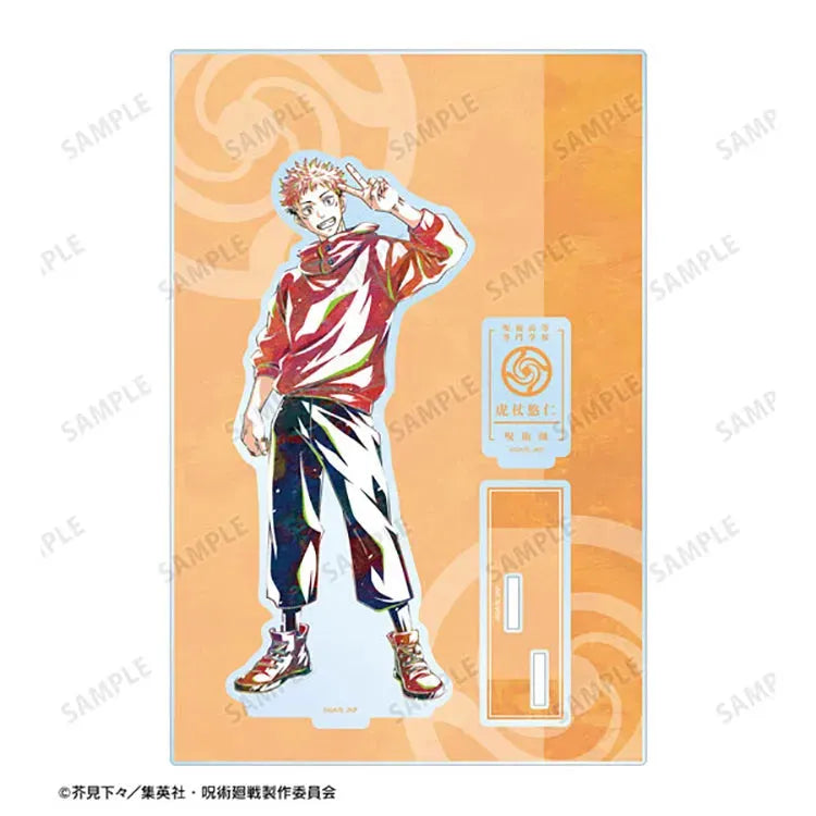 Jujutsu Kaisen Anime Merch - Yuji Itadori Ani-Art BIG Acrylic Stand w/Parts - Doki Doki Land
