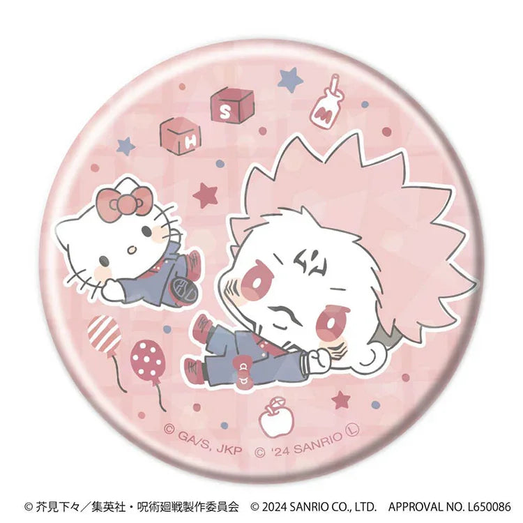 Jujutsu Kaisen x Sanrio Hologram Can Badge
