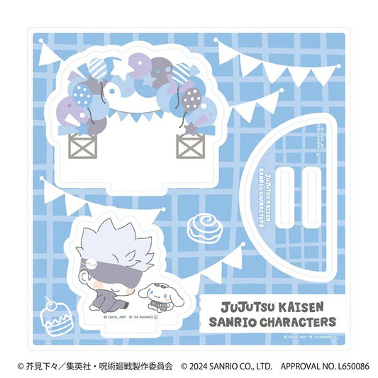 Jujutsu Kaisen x Sanrio Satoru Gojo x Cinnamon Roll Acrylic Stand