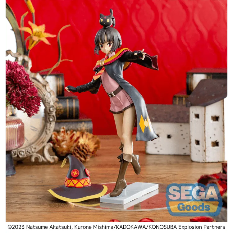 "KONOSUBA" Luminasta Figure - Megumin with Chomusuke