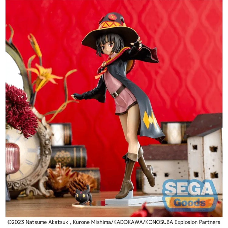 "KONOSUBA" Luminasta Figure - Megumin with Chomusuke