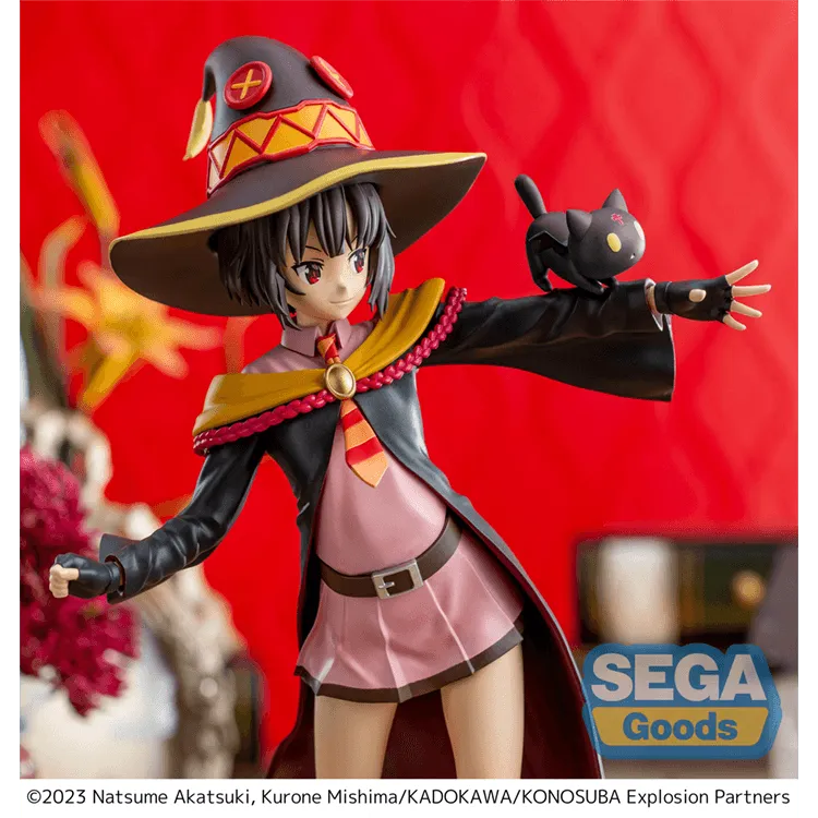 "KONOSUBA" Luminasta Figure - Megumin with Chomusuke