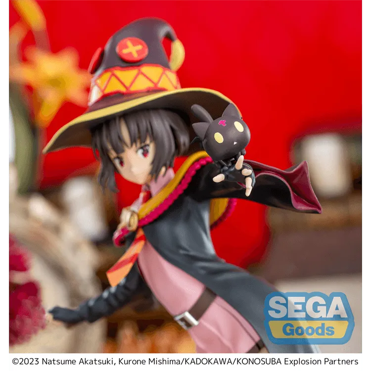 "KONOSUBA" Luminasta Figure - Megumin with Chomusuke