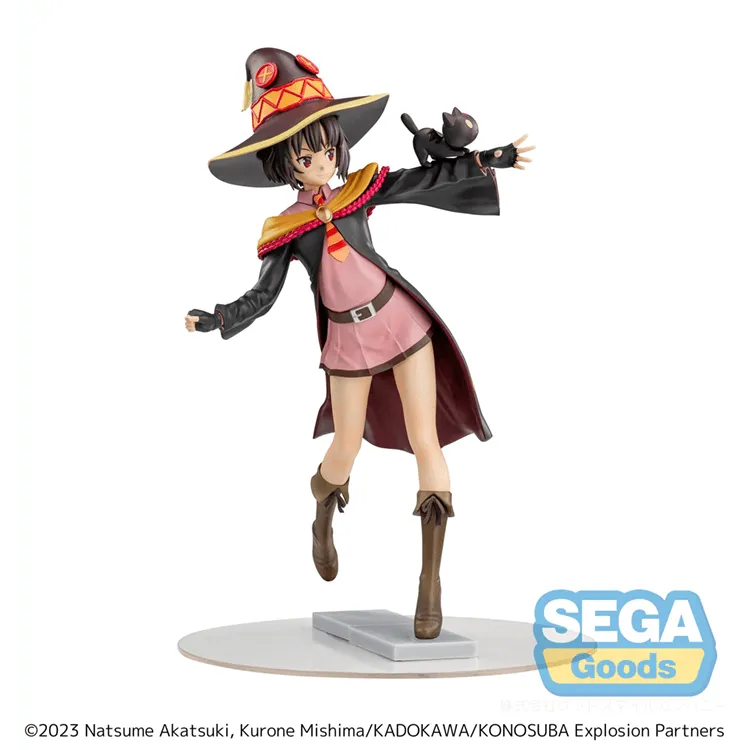 "KONOSUBA" Luminasta Figure - Megumin with Chomusuke