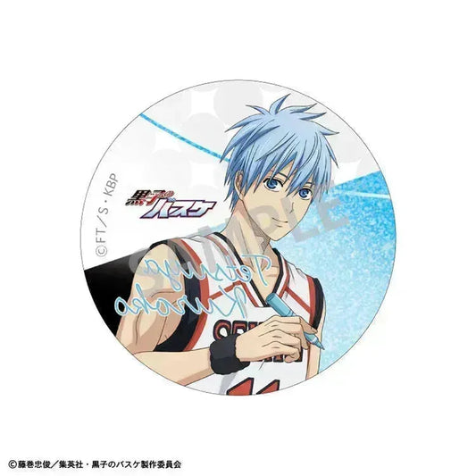 Kuroko's Basketball Anime Merch - Trading Glitter Tin Badge Autograph (1 Random) - Doki Doki Land