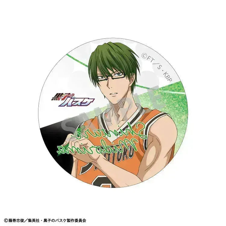 Kuroko's Basketball Anime Merch - Trading Glitter Tin Badge Autograph (1 Random) - Doki Doki Land