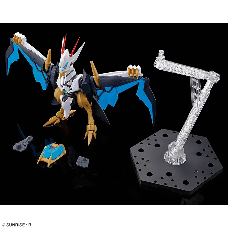 Mashin Hero Wataru Model Kit - HG Amplified IMGN Kujinmaru - Doki Doki Land