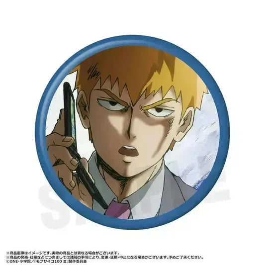 Mob Psycho 100 III Anime Merch - Tin Badge Collection vol.3 (1 Random) - Doki Doki Land
