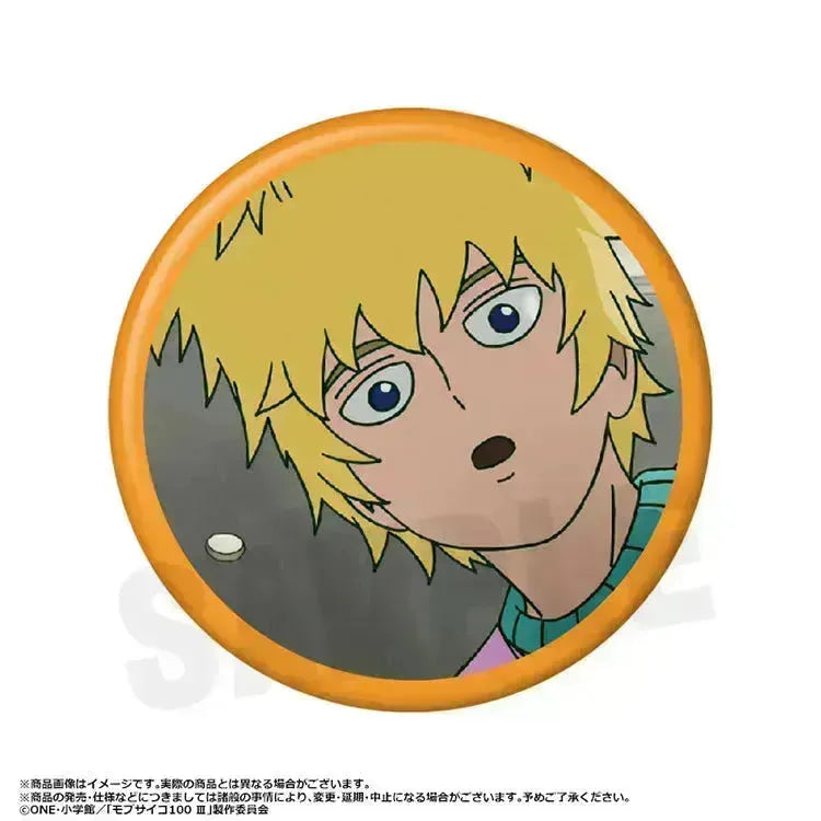 Mob Psycho 100 III Anime Merch - Tin Badge Collection vol.3 (1 Random) - Doki Doki Land
