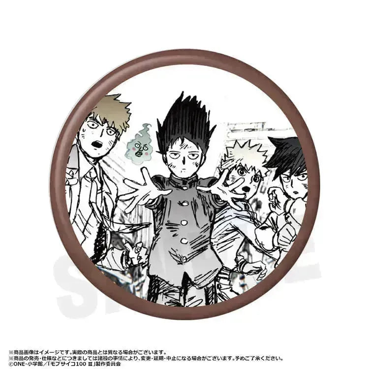Mob Psycho 100 III Anime Merch - Tin Badge Collection vol.3 (1 Random) - Doki Doki Land