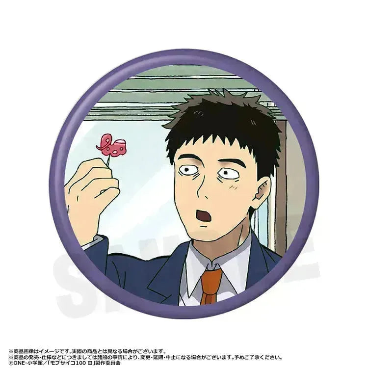 Mob Psycho 100 III Anime Merch - Tin Badge Collection vol.3 (1 Random) - Doki Doki Land