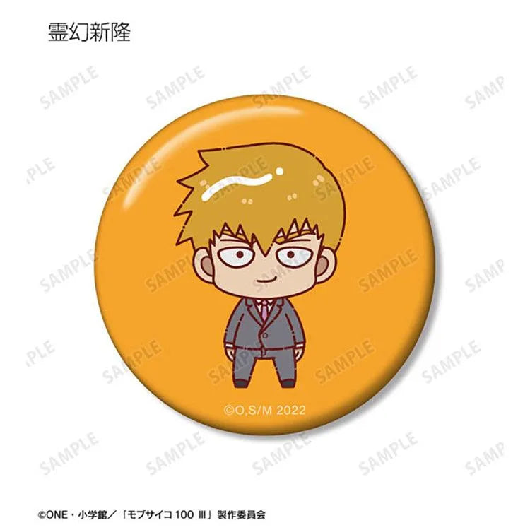 Mob Psycho 100 III Anime Merch - Trading Chokonto! Tin Badge - Doki Doki Land