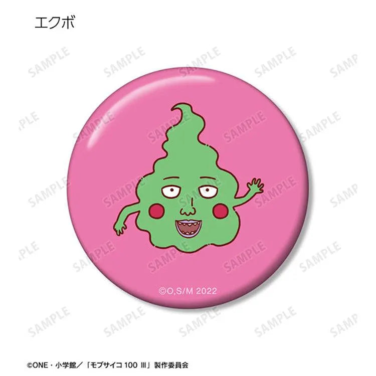 Mob Psycho 100 III Anime Merch - Trading Chokonto! Tin Badge - Doki Doki Land