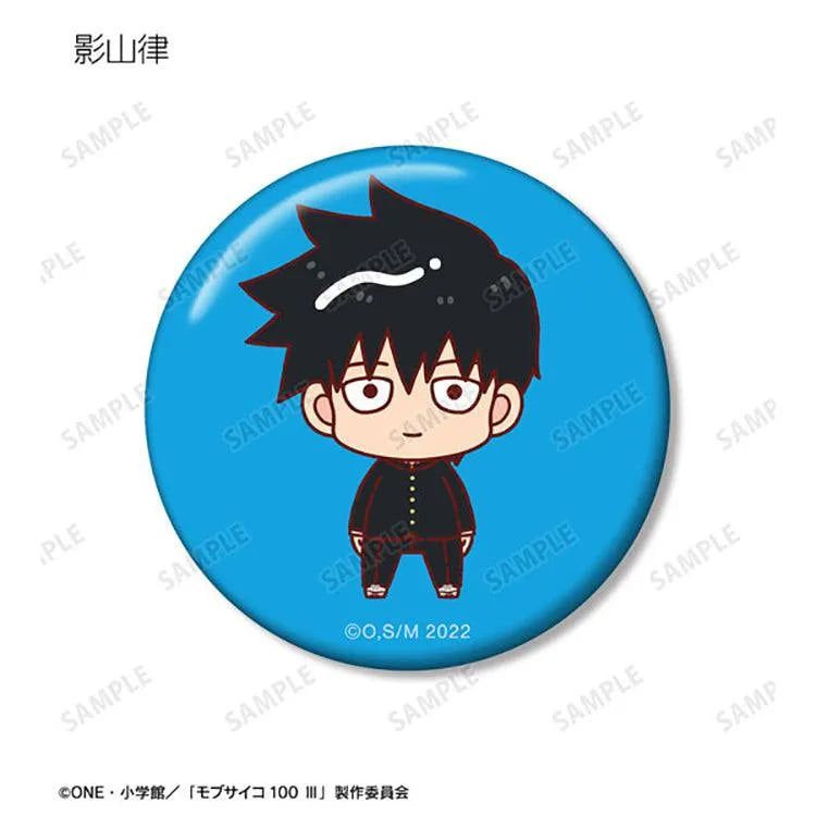 Mob Psycho 100 III Anime Merch - Trading Chokonto! Tin Badge - Doki Doki Land
