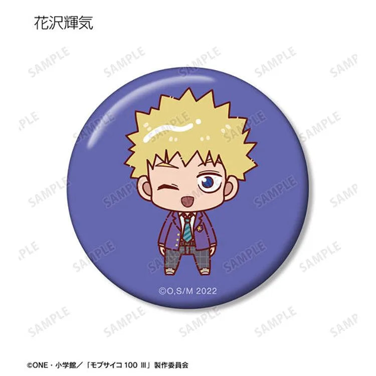 Mob Psycho 100 III Anime Merch - Trading Chokonto! Tin Badge - Doki Doki Land