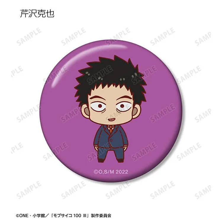 Mob Psycho 100 III Anime Merch - Trading Chokonto! Tin Badge - Doki Doki Land