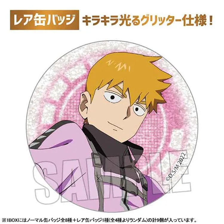 Mob Psycho 100 III Anime Merch - Trading Tin Badge Cyberpunk Ver. - Doki Doki Land